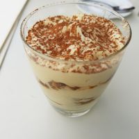 Tiramisu at Vegessence in Belgrade