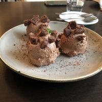Chocolate balls at Vegessence in Belgrade
