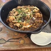  Three mushrooms starter  at Kampu in Urubamba