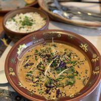 Massaman curry  at Kampu in Urubamba