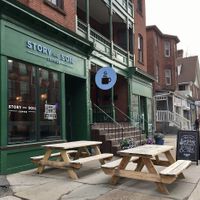 Exterior at Story and Soil Coffee in Hartford