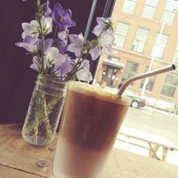Fresh Flowers at Story and Soil Coffee in Hartford