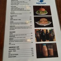 Cardápio at Karuna in Sao Paulo