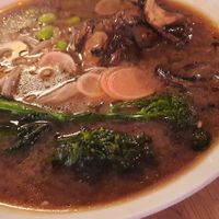 Ramen at The Glad Cafe in Glasgow