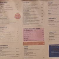 Junk food vegetarian dream menu. at The Glad Cafe in Glasgow