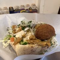   at Falafel Sababa in Osaka