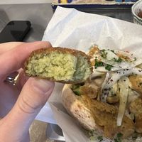   at Falafel Sababa in Osaka