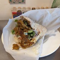 Full Pitta Kebab at Falafel Sababa in Osaka