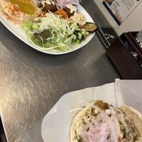   at Falafel Sababa in Osaka