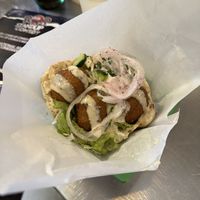   at Falafel Sababa in Osaka