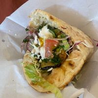 Vegan Kebab  at Falafel Sababa in Osaka