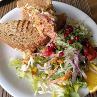 Chickpea mayo sandwich (October 2021) at Pear Kitchen in Cowbridge