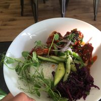Korean cauliflower bites at Pear Kitchen in Cowbridge
