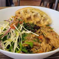 Stew and Waffles at Pear Kitchen in Cowbridge