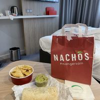 Amazing vegan fagita!  at Nachos Mexican Grill - Vieux Marché in Rouen