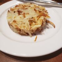 Hash browns (before a sprinkle of Old Bay!) at Miss Shirley's in Annapolis
