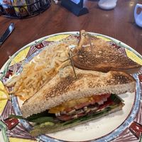 Vegan Powerhouse Sandwich with hash browns  at Miss Shirley's in Annapolis