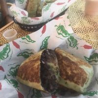 burrito at Veegos in Houston
