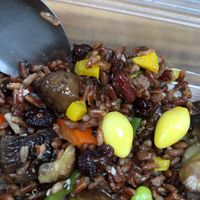 เต็มด้วยผักสีต่างๆค่ะ at Tonklar Facai - Chula in Bangkok