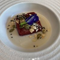 Thai coconut dessert   at Tonklar Facai - Chula in Bangkok