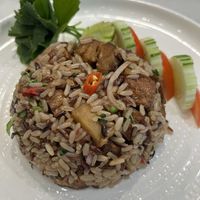 fried rice  at Tonklar Facai - Chula in Bangkok