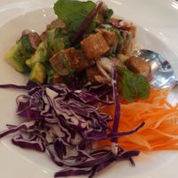 Spicy Asian Avocado Salad at Tonklar Facai - Chula in Bangkok