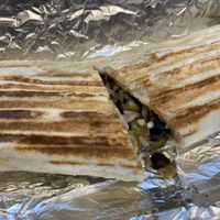Vegan burrito at Yeti's Grind in Vail