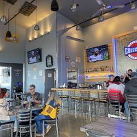 Interior at Collision Brewing Company and Restaurant in Longmont