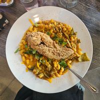 Chili mac at Collision Brewing Company and Restaurant in Longmont