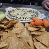 Spinach dip at Collision Brewing Company and Restaurant in Longmont