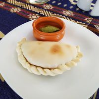 First dish at Kay Pacha in Quito