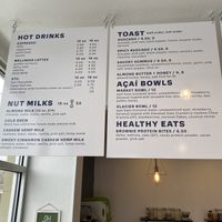 Menu  at Market Juice in Anchorage