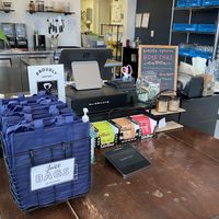 Counter  at Market Juice in Anchorage