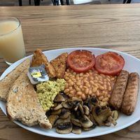 Full English Breakfast at Beare's Pantry in Wadebridge
