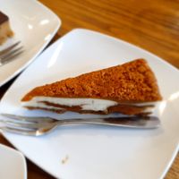 Biscoff cheesecake - very caramelly in the middle. To die for. at Beare's Pantry in Wadebridge