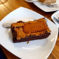 Biscoff brownie - very good. at Beare's Pantry in Wadebridge
