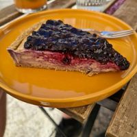 Peanut Butter Cake at Veganika in Ljubljana