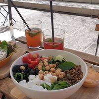 Freaky Greaky Bowl at Veganika in Ljubljana