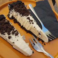 Oreo cake  at Veganika in Ljubljana