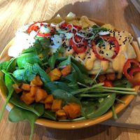 enchilada   at Veganika in Ljubljana