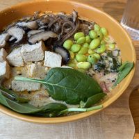 Ramen noodles  at Veganika in Ljubljana