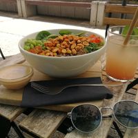 Asian Bowl at Veganika in Ljubljana