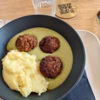 Dish of the day at Veganika in Ljubljana