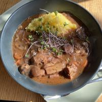 bourguignon  at Veganika in Ljubljana