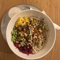 the red cabbage was a bit too salty  at Veganika in Ljubljana