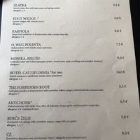 menu 3  at Veganika in Ljubljana