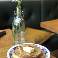 French toast   at Veganika in Ljubljana