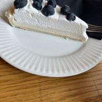 Lemon cake   at Veganika in Ljubljana