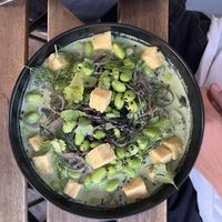 "Nesramen", ramen noodles  at Veganika in Ljubljana