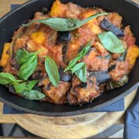 "Njok, njok who's there" at Veganika in Ljubljana